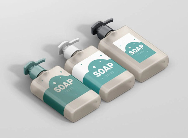 洗化用品按壓式擠壓瓶包裝樣機Soap D 細(xì)節(jié)體驗與設(shè)計科普